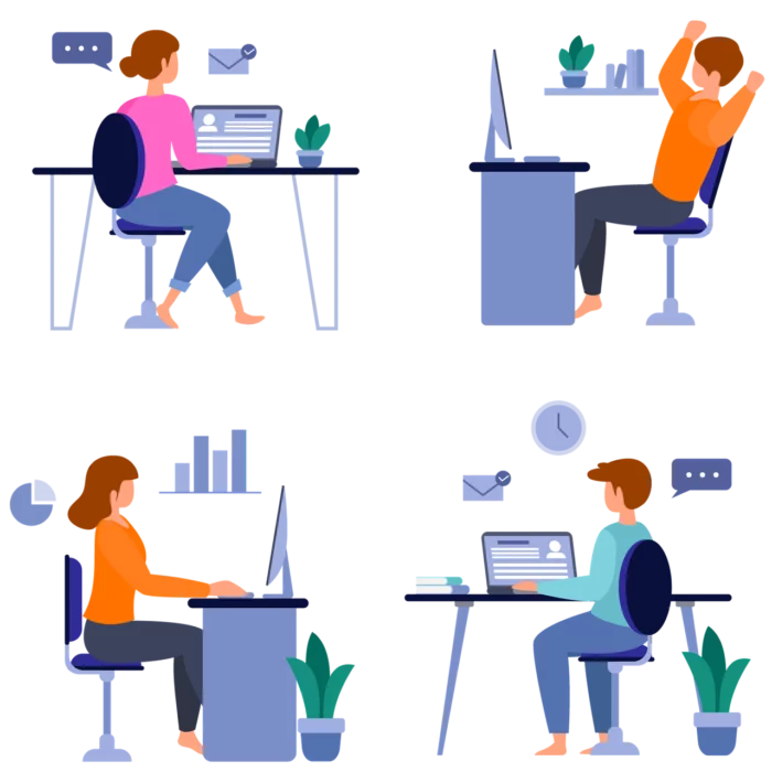 Travail à distance, télétravail, travail collabratif